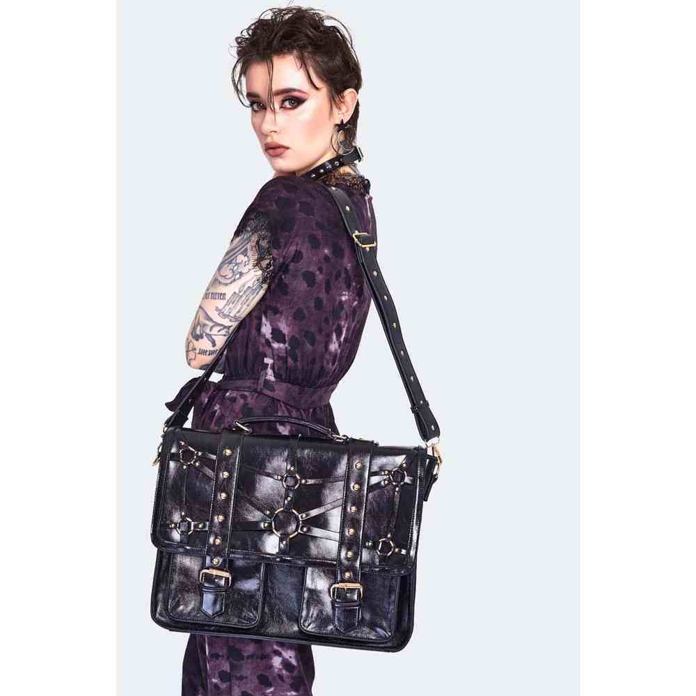 Jawbreaker - Postman Shoulder bag - Black